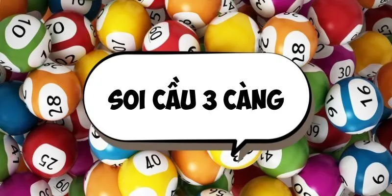 Soi cầu 3 càng giúp lô thủ chinh phục giải đặc biệt